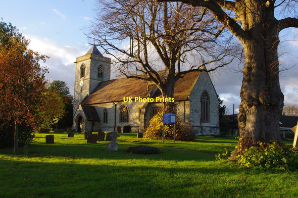 Photo 6"x4" St Michael's Church, Bishop's Itchington Gross Green c2013