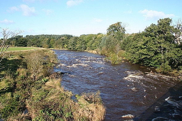 Photo 6"x4" The River Deveron from Rothiemay Bridge Milltown of Rothiemay c2008