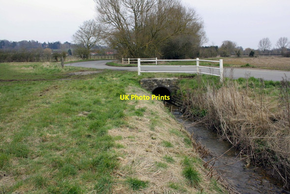 Photo 6"x4" Culvert for ditch under Sunningwell Road Sunningwell c2013