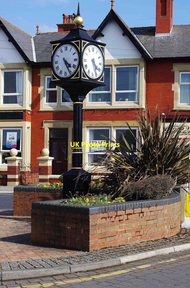 Photo 6"x4" Millennium Clock, Barton Square, Knott End-on-Sea Knott End-on-Sea c2011
