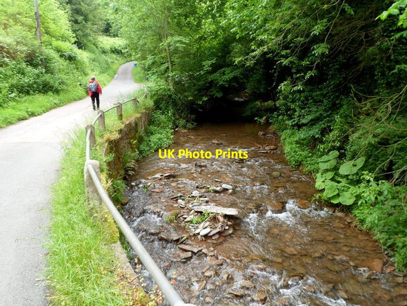 Photo 6"x4" Dulas Brook, Cusop Hay-on-Wye\/Y Gelli Gandryll c2012