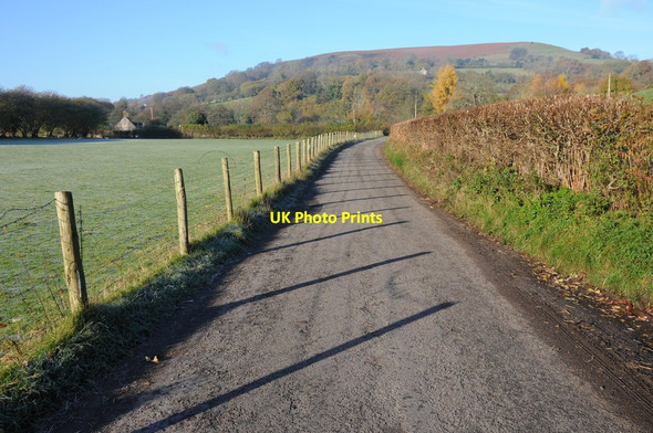Photo 6"x4" Road near Pontyspig Forest Coal Pit c2013