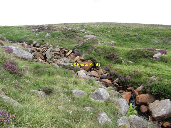 Photo 6"x4" Mountain stream east of the Finlieve Track Attical c2013