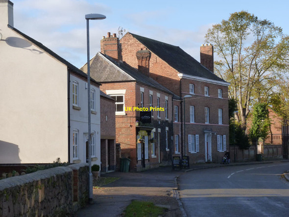 Photo 6"x4" Queniborough, Main Street with The Grange Queniborough c2013