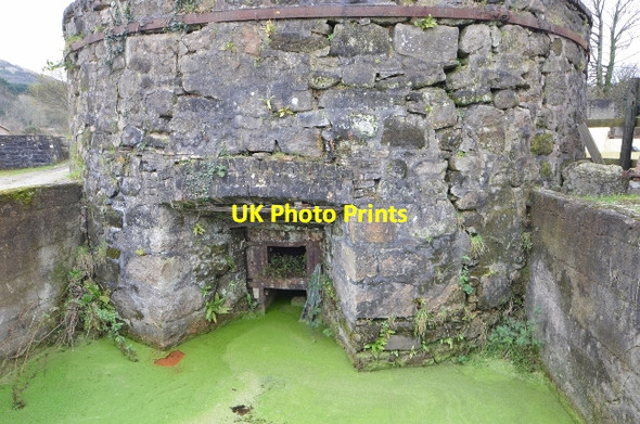 Photo 6"x4" Carbis Brickworks - Beehive Kiln Carbis c2013