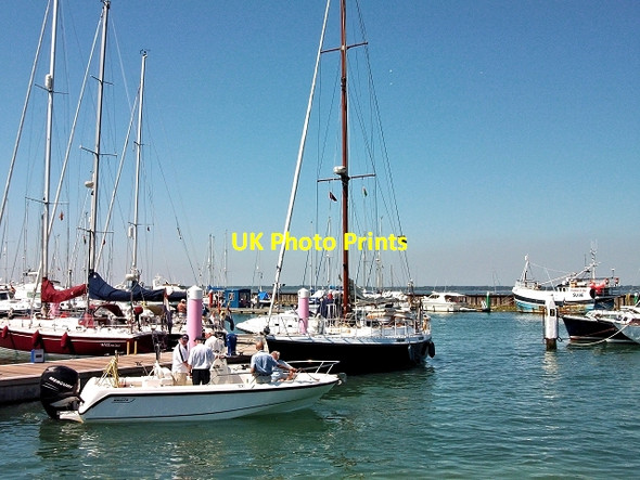 Photo 6"x4" Yarmouth Marina Yarmouth c2012