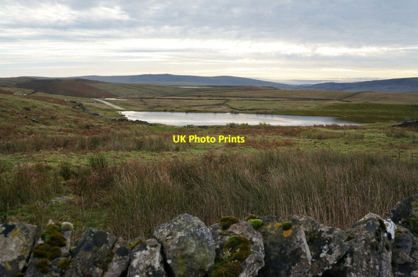 Photo 6"x4" Unnamed Tarn near Yarnbury Grassington c2013