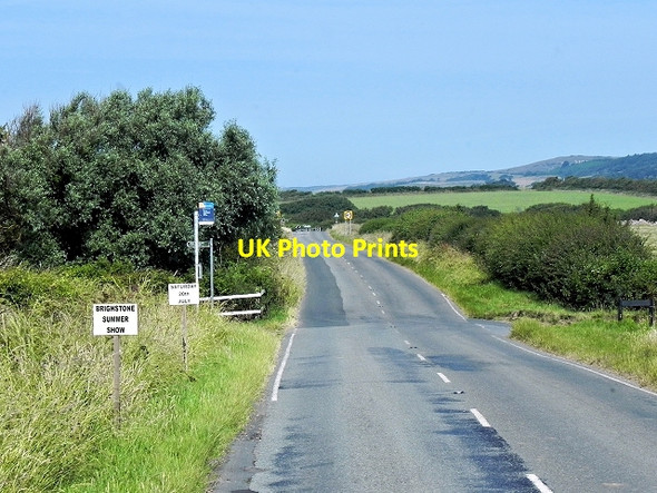 Photo 6"x4" Military Road, Brighstone Brighstone c2013