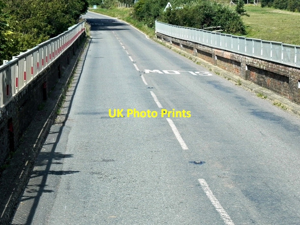 Photo 6"x4" Bridge over Grange Chine Brighstone c2013