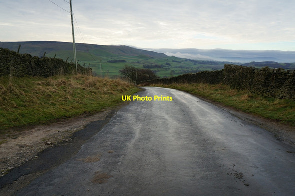 Photo 6"x4" Moor Lane at Wharfedale Woodlands, Grassington Grassington c2013