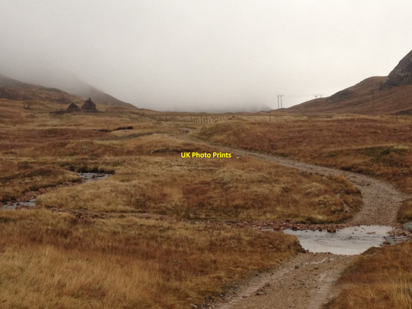 Photo 6"x4" West Highland Way at Tigh-na-Sleubhaich Tigh-na-sleubhaich c2013