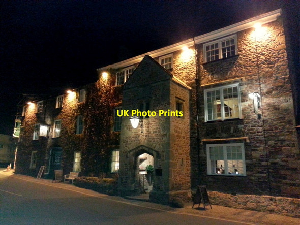 Photo 6"x4" Luttrell Arms Hotel, Dunster Dunster c2013