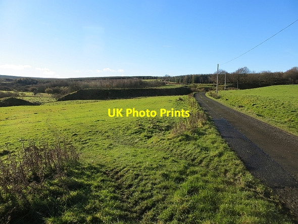 Photo 6"x4" Road to Kype Reservoir Kypewaterhead c2013
