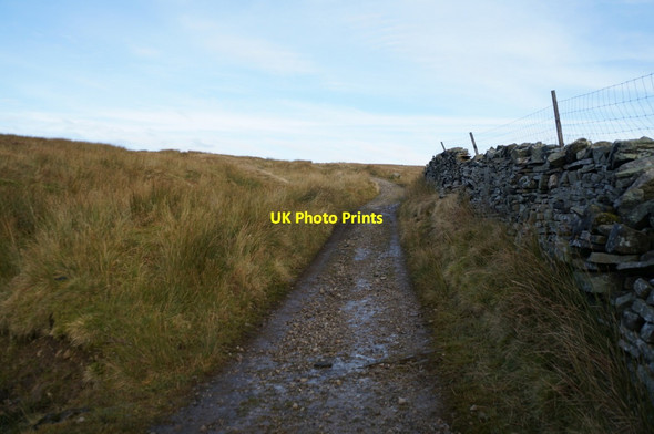 Photo 6"x4" Top Mere Road to Cam Head Kettlewell c2013