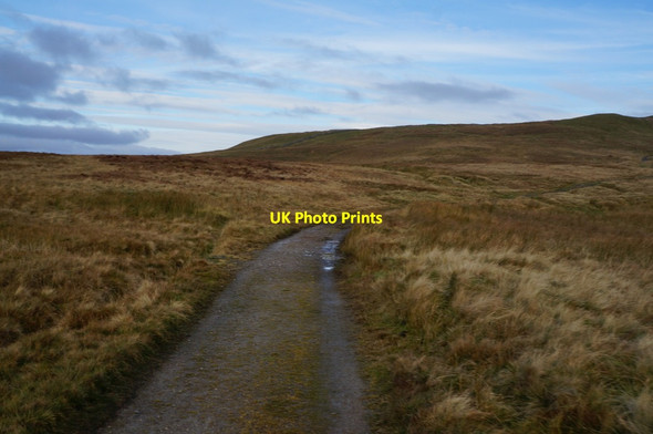 Photo 6"x4" Top Mere Road on Cam Head Starbotton c2013 P1