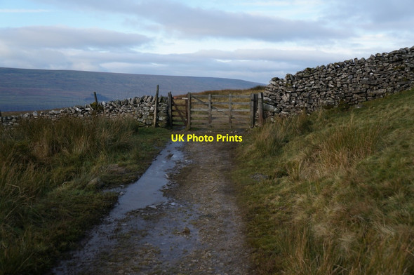 Photo 6"x4" Starbotton Road at Sandy Gate Starbotton c2013