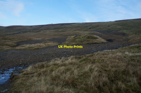 Photo 6"x4" The path at Starbotton Out Moor Buckden\/SD9477 c2013