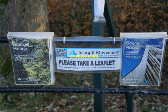 Photo 6"x4" Leaflets at Scargill House near Kettlewell Kettlewell c2013