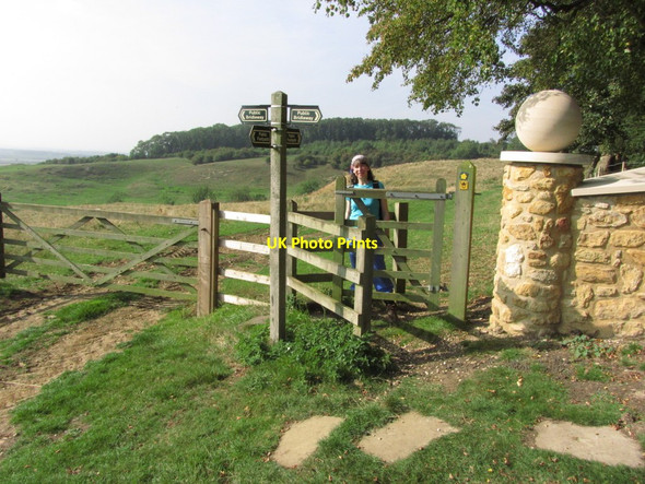 Photo 6"x4" At kissing gate on Viking Way at Risby Risby\/TF1491 c2013