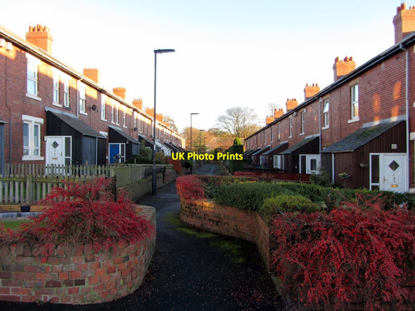Photo 6"x4" Terraced houses, Grove Road, Walbottle Ryton\/NZ1564 c2013