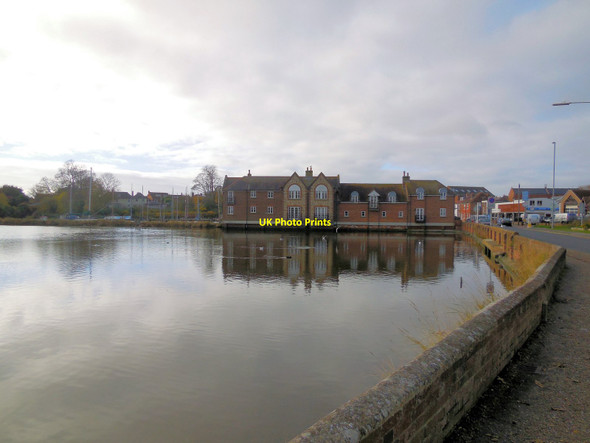 Photo 6"x4" Millpond near Hermitage Bridge Emsworth c2013