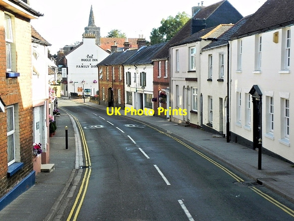 Photo 6"x4" Brading High Street Brading c2013