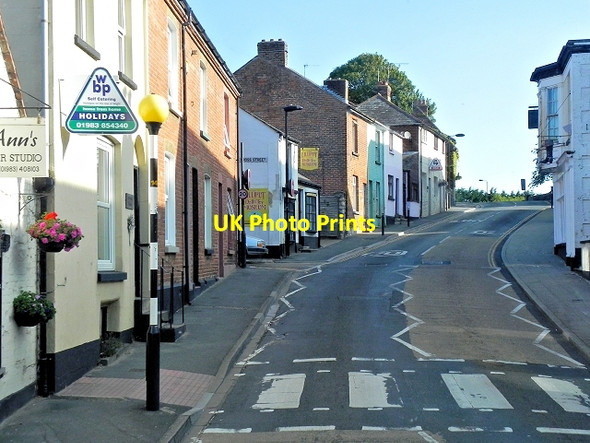 Photo 6"x4" Pedestrian Crossing, Brading High Street Brading c2013