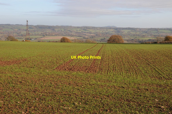 Photo 6"x4" Wind pump, Kyre Green Farm Kyre Green c2013