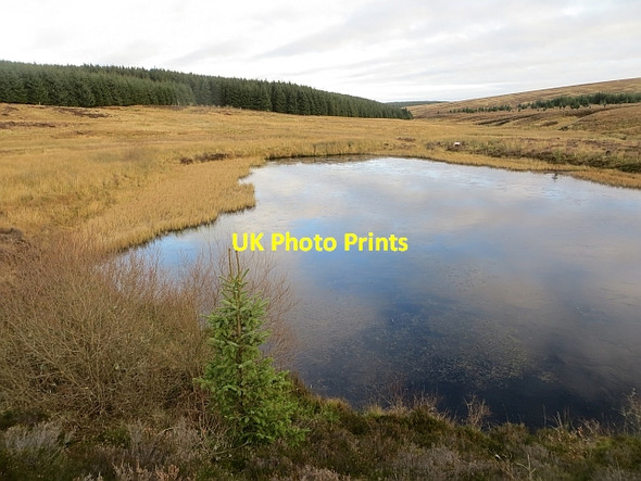 Photo 6"x4" Lochan, Long Knowe Long Knowe Burn c2013