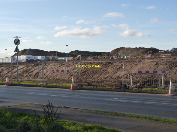 Photo 6"x4" Clifton Park and Ride site under construction Clifton\/SK5434 c2013