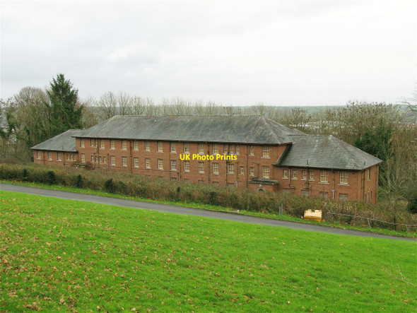 Photo 6"x4" Disused staff accommodation at former Saint David's Mental Hospital Carmarthen\/Caerfyrddin c2013