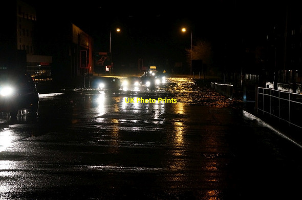Photo 6"x4" Ferensway, Hull,  black out and floods Kingston upon Hull c2013