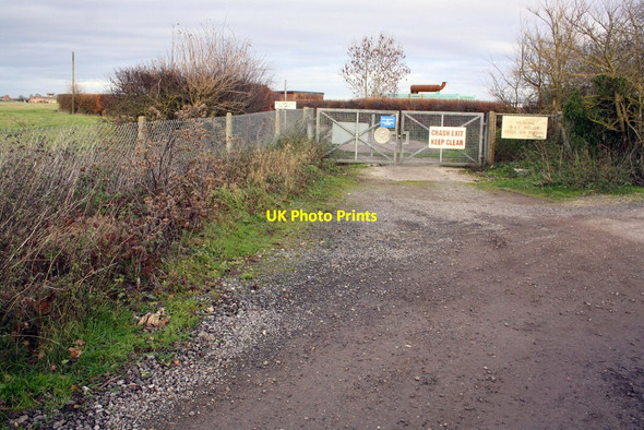 Photo 6"x4" RAF Benson crash exit Wallingford c2013