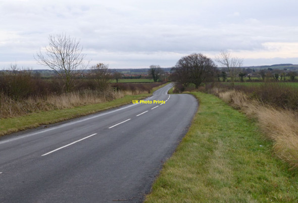 Photo 6"x4" The old A1 approaches Felton Old Swarland c2013