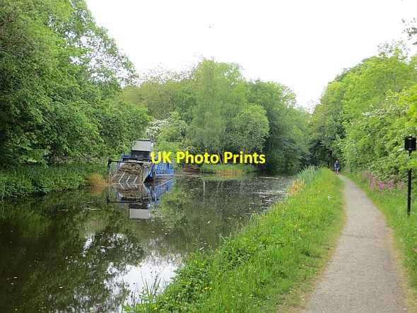 Photo 6"x4" Union Canal, Muiravonside Loan\/NS9575 c2013