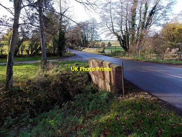 Photo 6"x4" B4222 bridge over Ell Brook, Aston Ingham Aston Ingham c2013