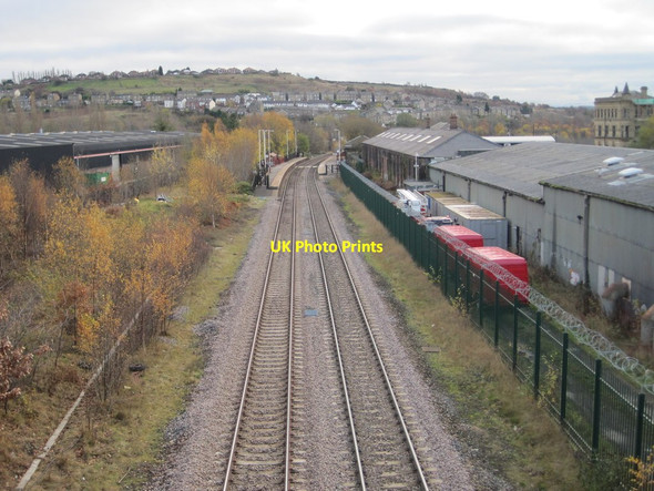 Photo 6"x4" Batley railway station, Yorkshire Batley c2013