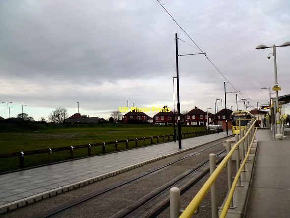 Photo 6"x4" Audenshaw Tram Stop Denton\/SJ9295 c2013