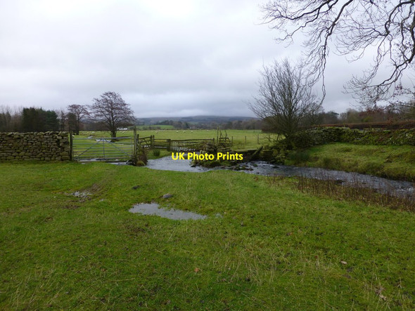 Photo 6"x4" Footbridge over Eller Beck Kirkby Lonsdale c2013