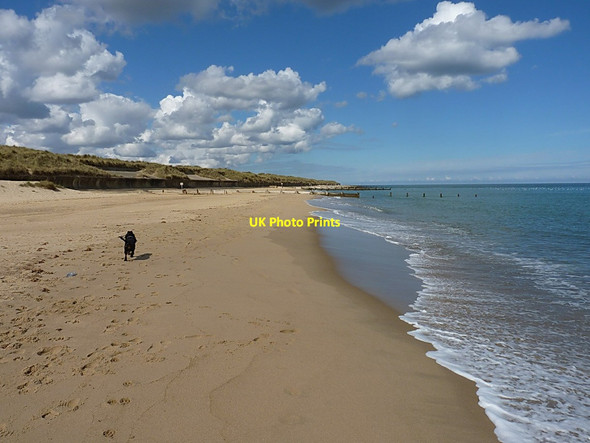 Photo 6"x4" A good place for a gallop Winterton-on-Sea c2013