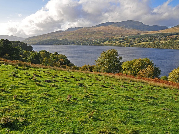 Photo 6"x4" Rough Pasture near Cambusurich Milton Morenish c2008