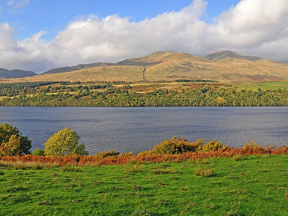 Photo 6"x4" Rough Pasture near Cambusurich Milton Morenish c2008 P1