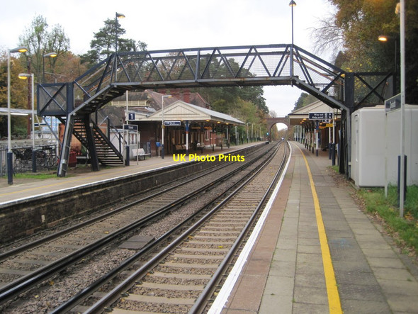 Photo 6"x4" Oxshott railway station, Surrey Oxshott c2013