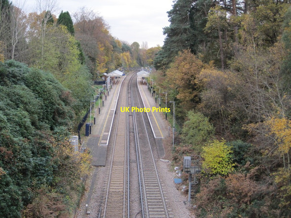 Photo 6"x4" Oxshott railway station, Surrey Oxshott c2013 P1