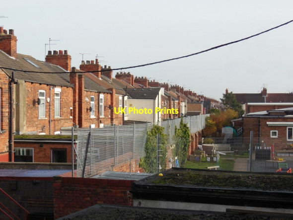 Photo 6"x4" The rear of Rosmead Street, Hull Kingston upon Hull c2013