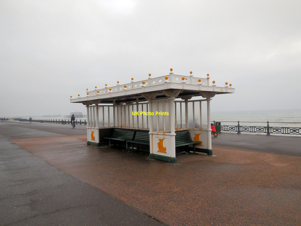 Photo 6"x4" Seafront Shelter - Hove Hove c2013
