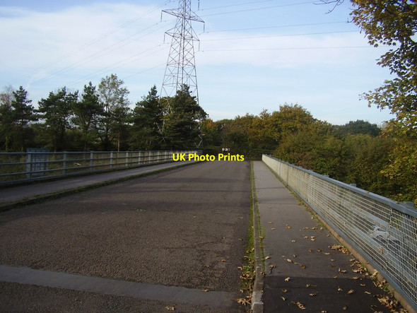 Photo 6"x4" March of the pylons Topsham c2013