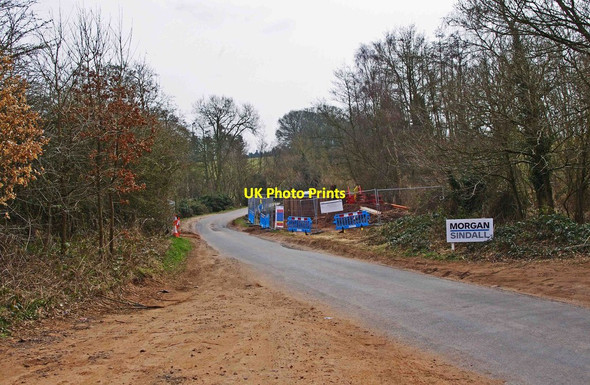 Photo 6"x4" Perriford Lane looking south, near Blakedown, Worcs Blakedown c2013