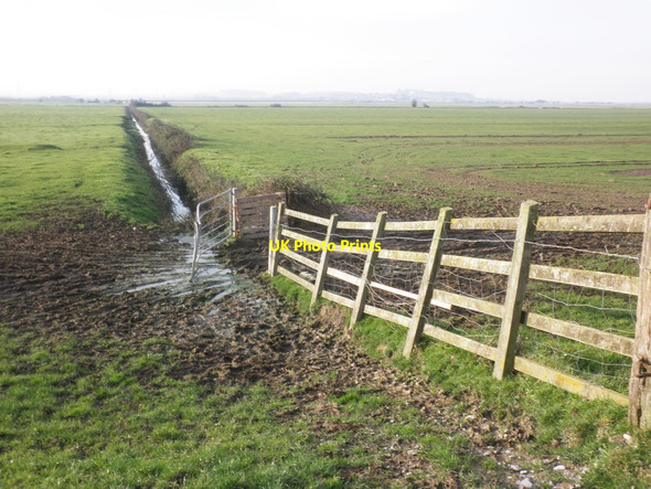 Photo 6"x4" Field drain, Pawlett Hams Combwich c2013