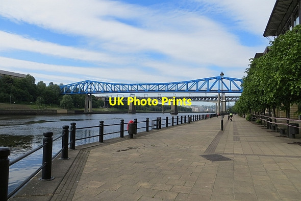 Photo 6"x4" Riverside path, Newcastle Newcastle upon Tyne c2013